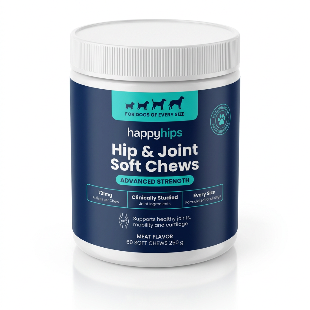happyhips Hip & Joint Chews for Dogs