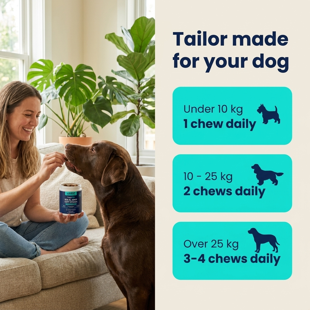 happyhips Hip & Joint Chews for Dogs