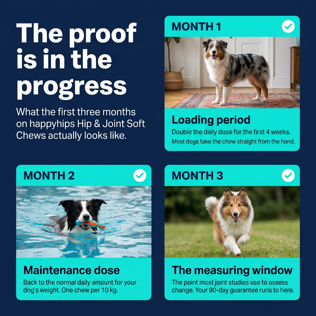 happyhips Hip & Joint Chews for Dogs