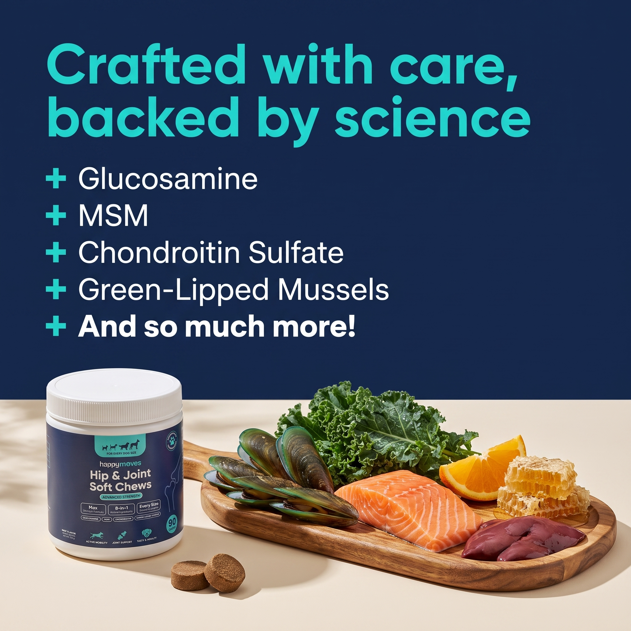 happymoves™ Hip & Joint Chews for Dogs